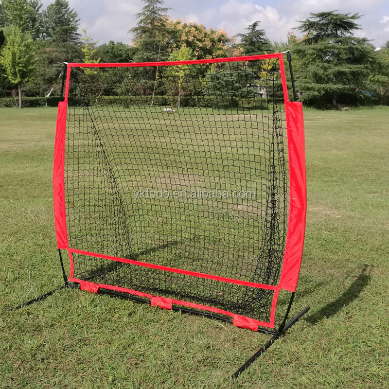 Portable baseball hitting pitching goal net baseball goal (FD102)